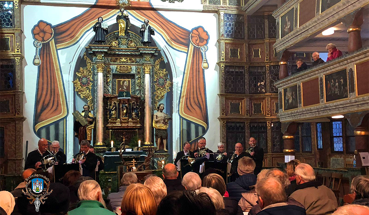 Bläser zur Hubertus Messe